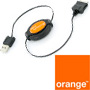 C�ble r�tractable Orange