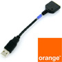 C�ble de charge Orange