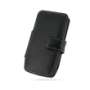 PDAIR - Etui cuir noir pour Nokia E71 - ouverture type book