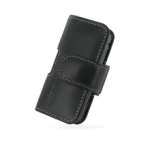 PDAIR - Etui - Housse cuir NOIR ouverture type horizontal pouch (3BNK6DP01) pour Nokia 6600 slide
