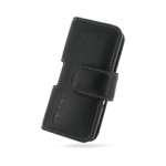 PDAIR - Etui - Housse cuir NOIR ouverture type horizontal pouch (3BSEC9P01) pour Sony Ericsson C902/C902i