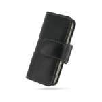 PDAIR - Etui - Housse cuir NOIR ouverture type horizontal pouch (3BSEG5P01) pour Sony Ericsson G502i
