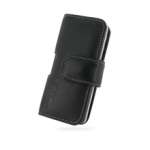 PDAIR - Etui - Housse cuir NOIR ouverture type horizontal pouch (3BSEG9P01) pour Sony Ericsson G900/G900i