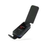 PDAIR - Etui - Housse cuir NOIR  ouverture type flip top (3BNK5XF41) pour Nokia 5610