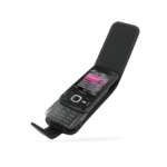 PDAIR - Etui - Housse cuir NOIR ouverture type flip top (3BNK85F41) pour Nokia n85