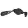 Cable retractable, sortie Jack stereo 3.5 mm et micro pour HTC S710