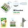 GP PowerBank Nite Lite Chargeur Standard - 4 batteries AA / 2700 mAh NiMH