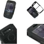 PDAIR - Etui - Housse aluminium NOIR (1BNKE3B51) pour Nokia E63