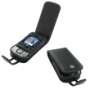 PDAIR - Etui cuir NOIR ouverture type flip top pour HTC Touch cruise 2009