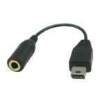 HTC Touch Cruise 2009 - Adapateur audio USB HTC 11 pins vers mini jack 3.5 mm stereo 