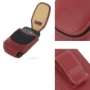 PDAIR - Etui vertical en cuir Large ROUGE pour HTC S710