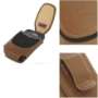 PDAIR - Etui vertical en cuir pour Qtek S100 - Large MARRON