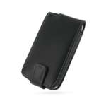 PDAIR - Etui - Housse cuir NOIR ouverture type flip top avec bouton pression (3BIPGSF41) pour Iphone 3GS