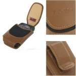 PDAIR - Etui - Housse vertical en cuir Medium  MARRON pour Sony Ericsson G502/G502i