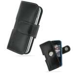 PDAIR - Etui - Housse cuir NOIR ouverture type horizontal pouch (3BNKXCP01) pour Nokia 5730