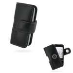 PDAIR - Etui - Housse cuir NOIR ouverture type horizontal pouch (3BSEYUP01) pour Sony Ericsson Yari
