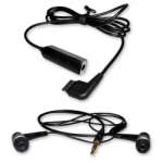 Samsung Omnia 7 I8700 - Oreillette  Samsung intra-auriculaire AAEP433SBEC ( noir ) + AARM021