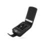 PDAIR - Etui cuir pour ACER Liquid A1 - ouverture type flip top noir