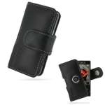 PDAIR - Etui - Housse cuir NOIR ouverture type horizontal pouch (3BSE9SP01) pour Sony Ericsson W995