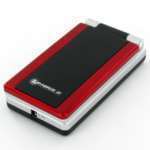 Chargeur et batterie solaire Heliosun TYN-89 rouge