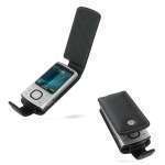 PDAIR - Etui - Housse cuir NOIR ouverture type flip top (3BNK7CF41) pour Nokia 6700 slide