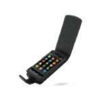 PDAIR - Etui - Housse cuir NOIR ouverture type flip top (3BSS8EF41) pour Samsung S8500