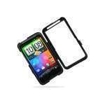 HTC Incredible S - Coque aluminium PDAIR NOIRE (1BHTEHB51) 