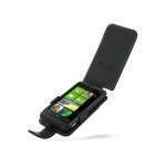 Housse - Etui cuir PDAIR NOIRE ouverture type flip (3BHT7YF41) pour HTC 7 Trophy