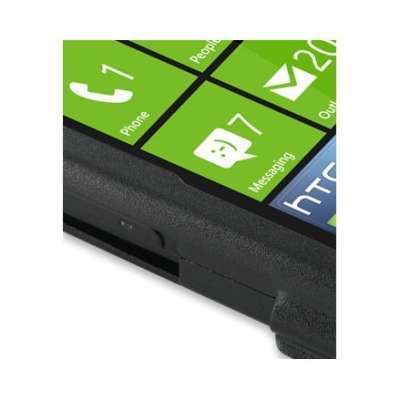 Coque  aluminium PDAIR NOIRE (1BHT7YB51) pour HTC 7 Trophy