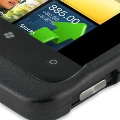 Coque  aluminium PDAIR NOIRE (1BHT7YB51) pour HTC 7 Trophy