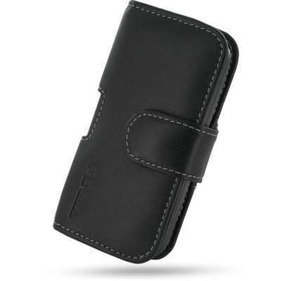 Etui - Housse cuir NOIR PDAIR ouverture horizontale pouch (3BHTDGP01) pour HTC Desire S