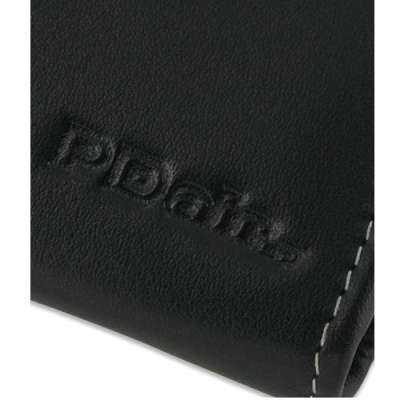 Etui - Housse cuir NOIR PDAIR ouverture horizontale pouch (3BHTDGP01) pour HTC Desire S
