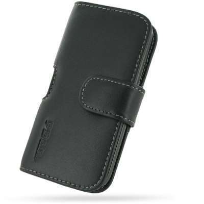 Etui Housse cuir PDAIR NOIR ouverture horizontale Pouch (3BHTS4P01) pour HTC Sensation