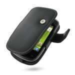 Samsung Galaxy Mini (S5570) - PDAIR - Etui - Housse cuir NOIR ouverture type Book (3BSSMSB41) 