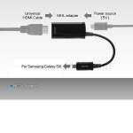 Adaptateur MHL vers micro USB/ HDMI pour samsung Galaxy S3
