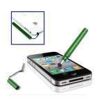 Samsung Galaxy Mini (S5570) - Stylet court avec capuchon- vert - �cran tactile capacitif