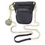 Samsung Galaxy Mini (S5570) - Pochette Tyla Ra� chaine Patty NOIRE 