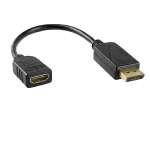 Cable Display port  male vers HDMI femelle