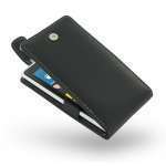 Nokia Lumia 920 - PDAIR - Etui - Housse cuir NOIR  ouverture type flip top ( 3BNKLMT41 ) 
