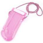 Etui t�l�phone portable waterproof rose