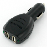 Adaptateur allume-cigare double USB 2A