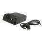 Station d'accueil USB avec chargeur secteur pour HTC P4350 / Herald