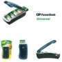 GP PowerBank Universal Chargeur Standard - formats AA, AAA, C, D, 9V - Noir