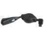 Cable retractable, sortie Jack stereo 3.5 mm et micro pour produits HTC 