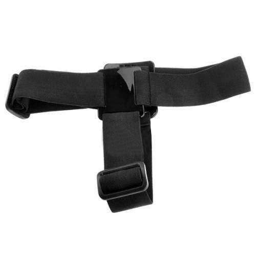 Bandeau de fixation frontale - elastique - avec pivot orientable pour camera  GoPro
