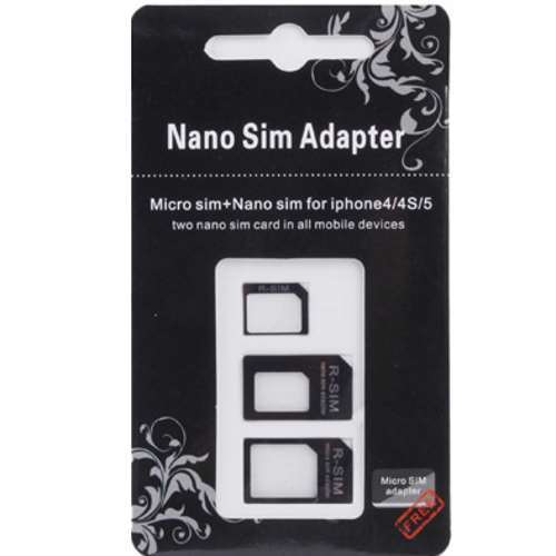 Adaptateur carte SIM - carte SIM nano et micro pour Wiko Iggy