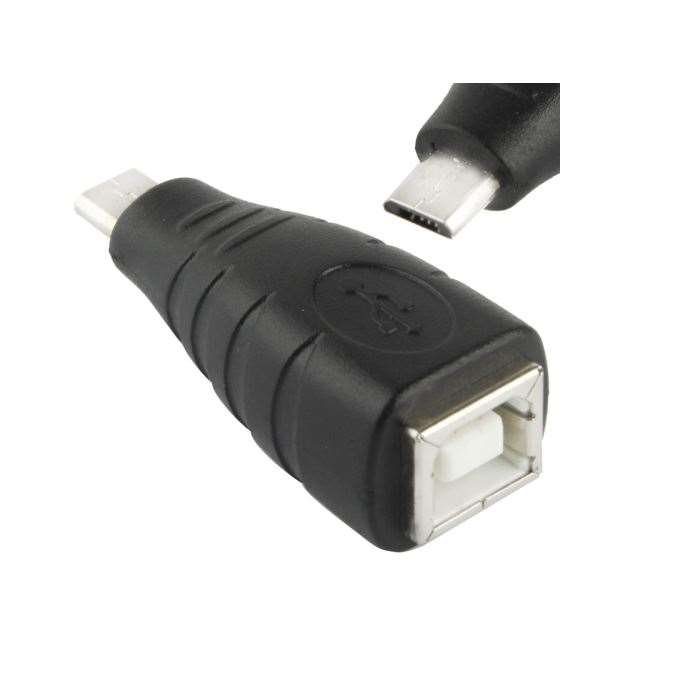 Adaptateur Câble USB Femelle Vers Micro USB Male Noir - Cdiscount